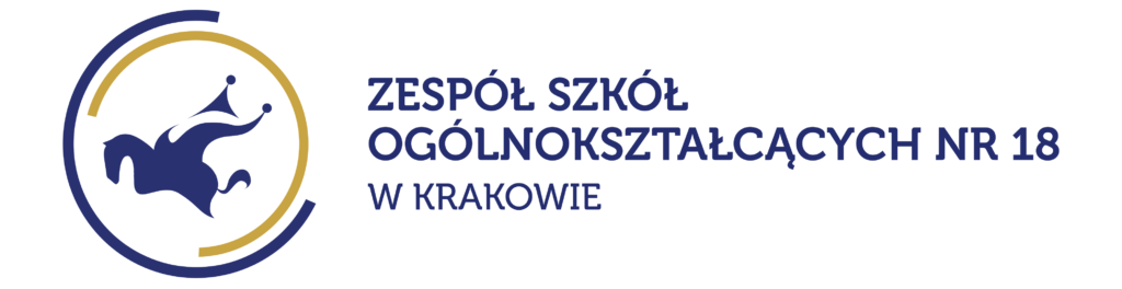 Logo - Zespół Szkół Ogólnokształcących nr 18 w Krakowie